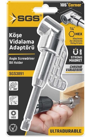 Sgs Köşe Vidalama Adaptörü Uzun Sgs3891