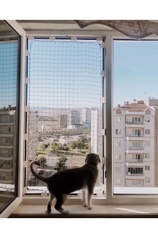 Winpet Winblock Pets Tek Kanat Pencere Güvenlik Ağı 80 x 140 CM