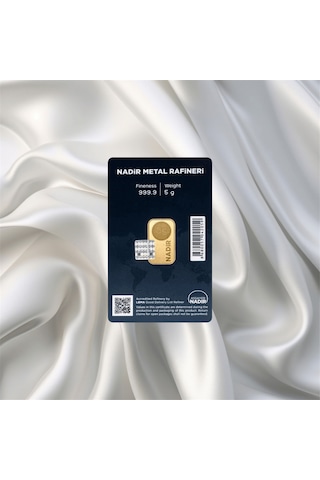 5 Gr 24 Ayar 999.9 Nadir Gram Altın