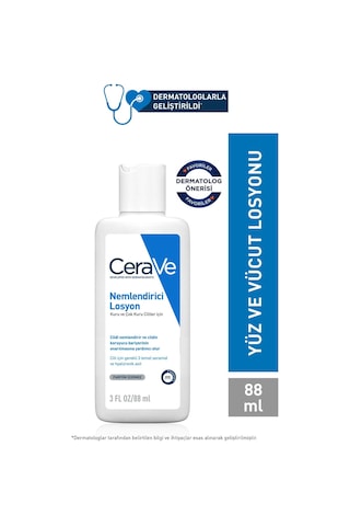 Cerave Nemlendirici Yüz Ve Vücut Losyonu-seramid Ve Hyalüronik Asit İçerikli 88 Ml