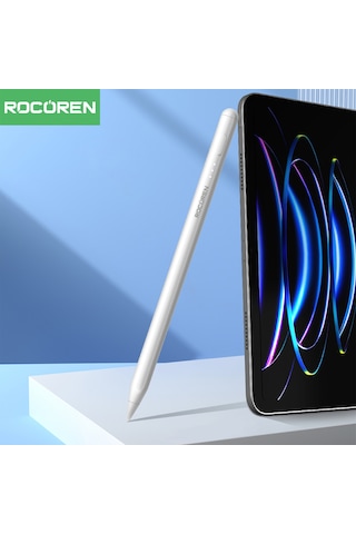 Rocoren Stylus Apple Uyumlu iPad  Avuç İçi Red Manyetik Eğime Duyarlı Yazı ve Çizim Kalemi