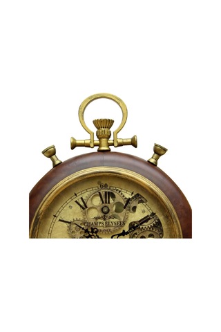 Kenpazar Saat Çarklı Köstek Modeli Duvar Saati Dekoratif Hediyelik çok Renkli