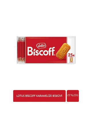 Biscoff 25 6,25 G Karamelize Mini Bisküvi Ve 750 G Bisküvi Kırıntısı Tatlı Seti