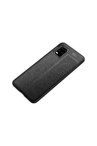Xiaomi Mi 10 Lite Kılıf Zore Niss Silikon Kapak Siyah