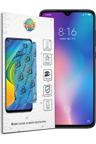Xiaomi Mi 9 Nano Ekran Koruyucu Kırılmaz Esnek Cam