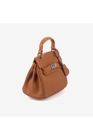 Rouge Kadın Suni Deri El Çantası 27131 Camel
