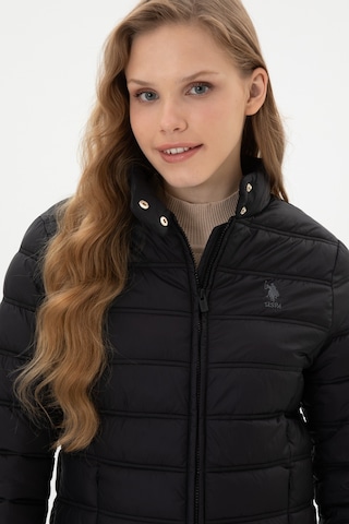 U.s. Polo Assn. Kadın Siyah Mont 50312005-vr046 Siyah