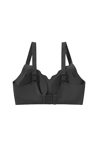 Cottonhill Seamless Bra - Smooth Siyah Lazer Kesim Balensiz Ayarlanabilir Askılı Dikişsiz Kadın Sütyen