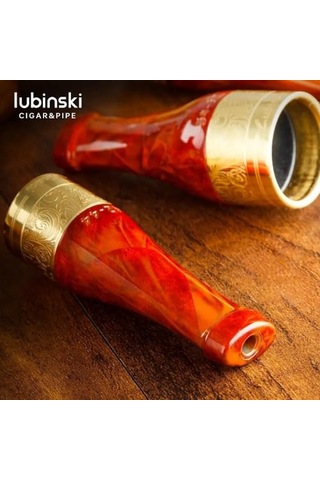 Lubinski 4'lü 4 Boy Puro Ağızlığı Kahve-gold 42-57 Ring