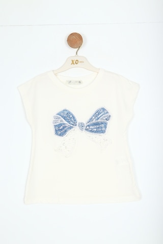 Xo Kids Kız Çocuk Tişort 5-9 Yaş 36040 Beyaz