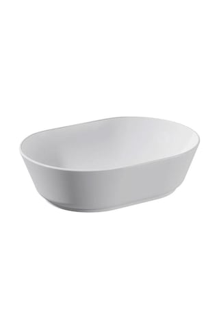 Vitra 7427B003-0016 Geo Oval Çanak Lavabo 55 CM Beyaz
