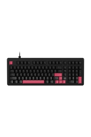 Kablolu Mekanik Oyun Klavyesi - Rainbow Aydınlatma - Hot Swap Ajazz Ak980 Siyah - Red Switch