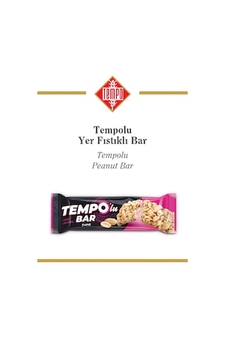 Tempolu Yer Fıstıklı Bar 30 G X 12 Adet