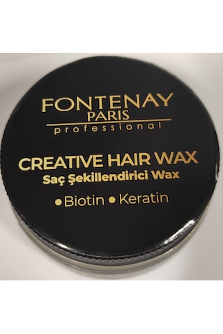 Fontenay Paris Profesyonel Creative Hair Wax Saç Şekillendirici Wax Biotin&keratinli Saç Wax