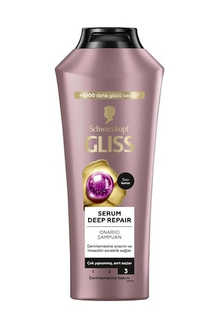 Gliss Serum Deep Repair Onarıcı Şampuan 400 Ml Ve Saç Kremi 360 Ml set-hnkl-5143-6054