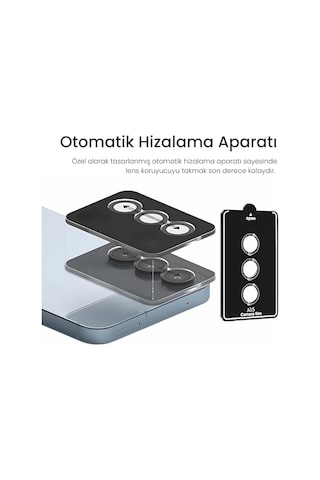 Aksesuar Samsung Uyumlu Galaxy Serisi Kamera Lens Koruyucu - 9h Sertlik Otomatik Hizalama Aparatlı Alüminyum Çerçeveli Çizilmeye V