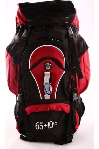 Cakard 65 10 Erkek Dağcı Sırt Çantası Kırmızı Karışık/Çok Renkli