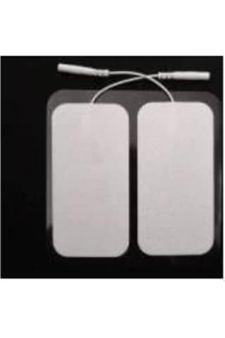 Tens Pedi Elektrodu 5X9 Cm Dikdörtgen 4'Lü 3 Paket (Pakette 12 Adet) Tens Elektrodu 5X9 Çok Renkli