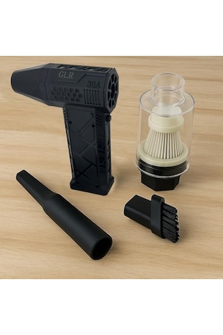 130000 Rpm Mini Turbo Jet Hava Üfleyici Süpürge 2in1 Araba, Klavye Temizle, Mangal Veya Serinleme Taşınabilir Mini
