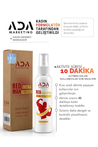 Ada Marketing Goldred Erkek Uzun Deneyim Spreyi 30 Ml Özel Seri