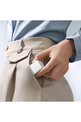 20w Hızlı Şarj Cihazı, Palm 1c Usb-c Duvar Adaptörü, Bct Soğutma Teknolojisi Ve Akıllı Çip Koruması, Kompakt Şarj Başlığı, Beyaz
