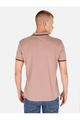 Colin's Colins Pembe Erkek Polo Kısa Kol Erkek Polo Yaka Tişört Pembe