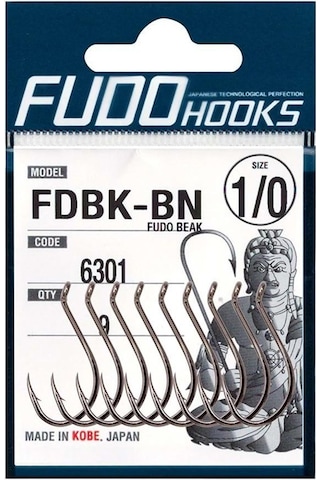 Fudo 6301 Fudo Beak Black Nikel İğne No: 8/0