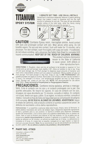 Versachem Titanyum 5 Epoxy Yapıştırıcı