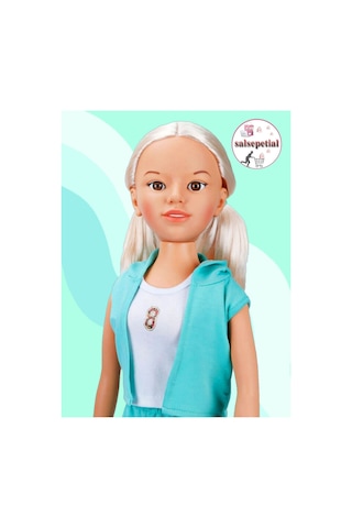 Büyük Boy Et Bebek 80cm Yürüyüş Arkadaşım Clara Sporty 80 Cm Yeşil Eşofman Takımlı