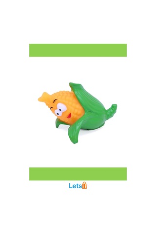 Sevimli Mısır Sesli Köpek Oyuncağı 10 Cm Dayanıklı Vinil