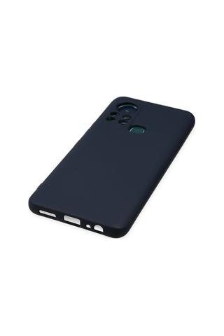 Cosmotex Newface İnfinix Hot 11s Kılıf Nano İçi Kadife Silikon - Lacivert