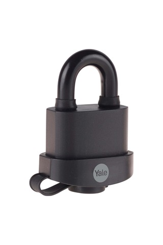 Yale Y220b/51/118/1-51mm Pvc Kaplamalı Marin Asma Kilit - Yüksek Koruma - Çift Kilitleme - Sertleştirilmiş Çelik H
