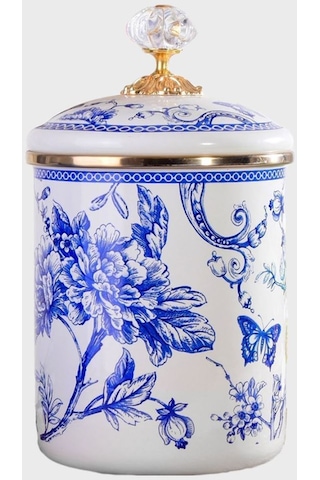 Blukvn-8324-3 Miss Betty 15 Cm Emaye Büyük Boy Kavanoz 001