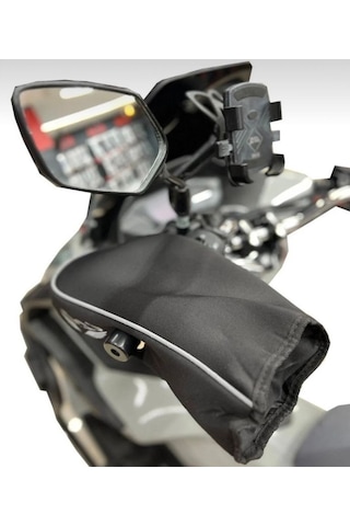 Ebakbak Motosiklet Pcx Vb Scooter Uyumlu Neopren Kumaş Elçik Üniversal El Rüzgar Koruma