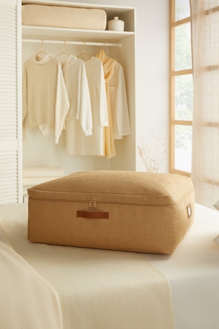 Ocean Home Textile Büyük Boy Jüt Baza Altı Hurç 62 x 46 x 22 cm