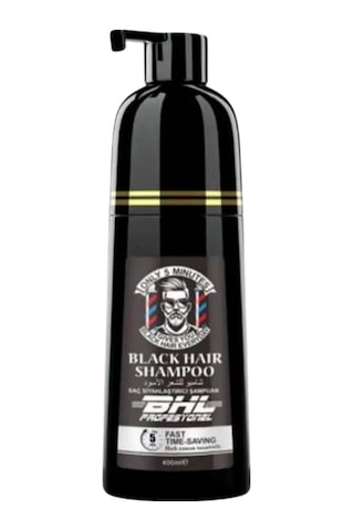 Profesyonel Black Hair Shampoo Siyahlaştırıcı Şampuan Tüm Saç Tipleri