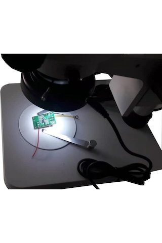 Binoküler Stereo Zum Mikroskop 5Mp Usb Kamera Halka Led