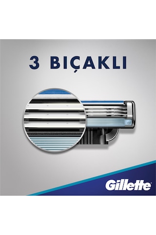 Gillette Mach3 Start Yedek Tıraş Bıçağı 3 x 4'lü