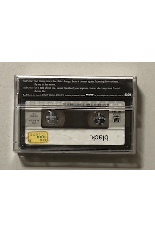Black Kaset Orjinal Dönem Kağıt Baskı