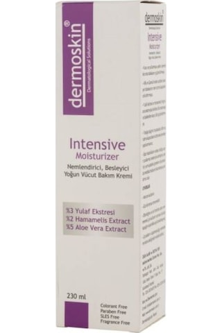 Dermoskin Intensive Moisturizer Yoğun Nemlendirici Krem 230 ML
