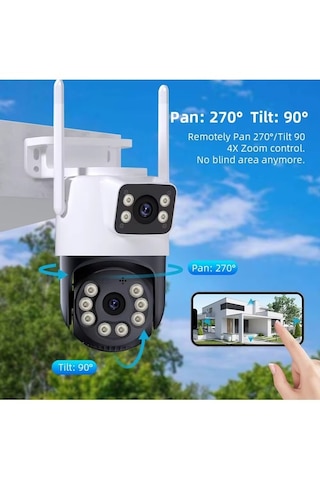 Speed Wifi Çift Kamera 2mp+2mp 32gb Hafıza Kart İle Birlikte