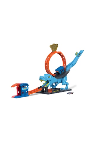 Hot Wheels HKX42 Dinozor ile Mücadele Oyun Seti