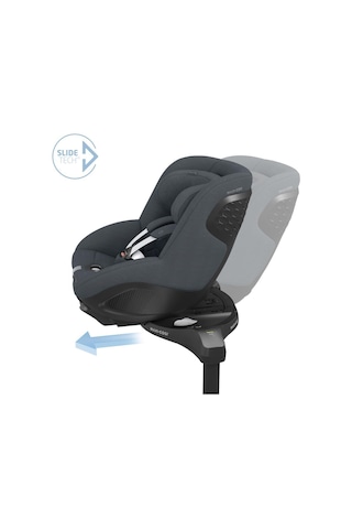 MaxiCosi Mica 360 Pro İSize Dünyanın İlk Kızaklı, Araç Dışına Çıkabilen İsofix'Li 360 Dönebilir Yatabilir 018 Kg Bebek Oto Koltuğu Authentic Graphite