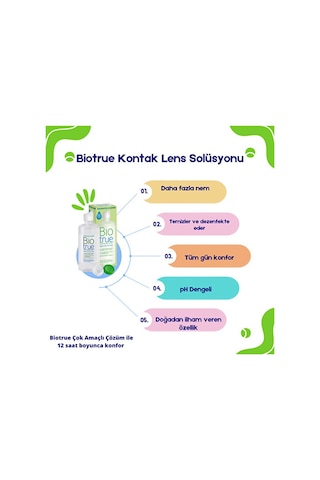 Biotrue Bioture 300 Ml Lens Solüsyonu 4 Kutu Stk:28-04