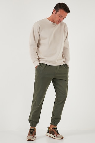 Buratti Regular Fit Bisiklet Yaka Pamuklu Içi Tüylü Yumuşak Şardonlu Erkek Sweat 5905255 Kum