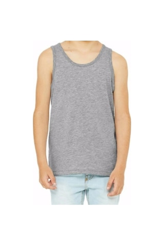 Tezzgelsin Erkek Çocuk Pamuklu Penye 6'lı Atlet Gri