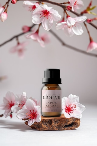 Japon Kirazı Esansiyel Uçucu Koku Yağı Buhurdanlık Esansı Oda Kokusu Aromaterapi Yağı 10 Ml Japon Kirazı