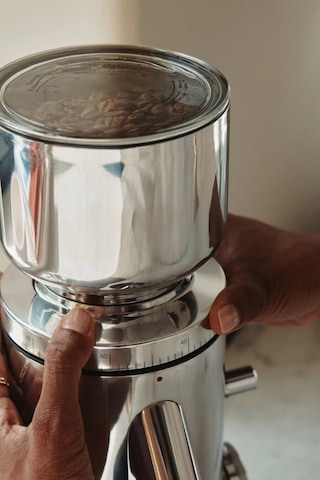 Aarke Coffee Grinder Ayarlanabilir Kahve Öğütücü Kahve Değirmeni & Öğütücüler Silver