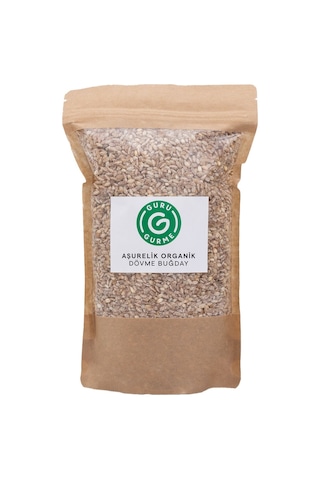 Guru Gurme Organik Aşurelik Dövme Buğday Kazankaya 1 KG