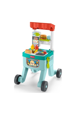 Jlm95 Fisher-price Eğlen Ve Öğren 4ü 1 Arada Alışveriş Sepeti Yür